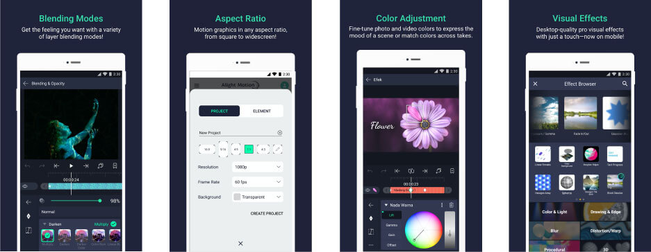 alight motion for pc